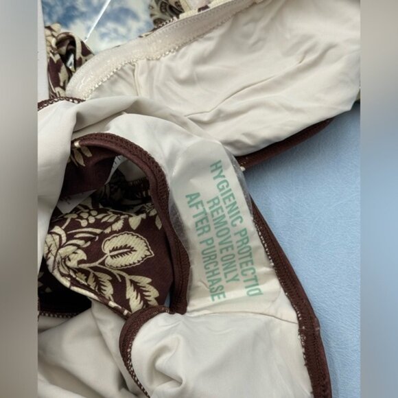 🆕 ZIMMERMANN 🧿 NWT Pink Floral-Print Bandeau, Scarf High Waist Pant Sz 1 US4/6 - Picture 16 of 16